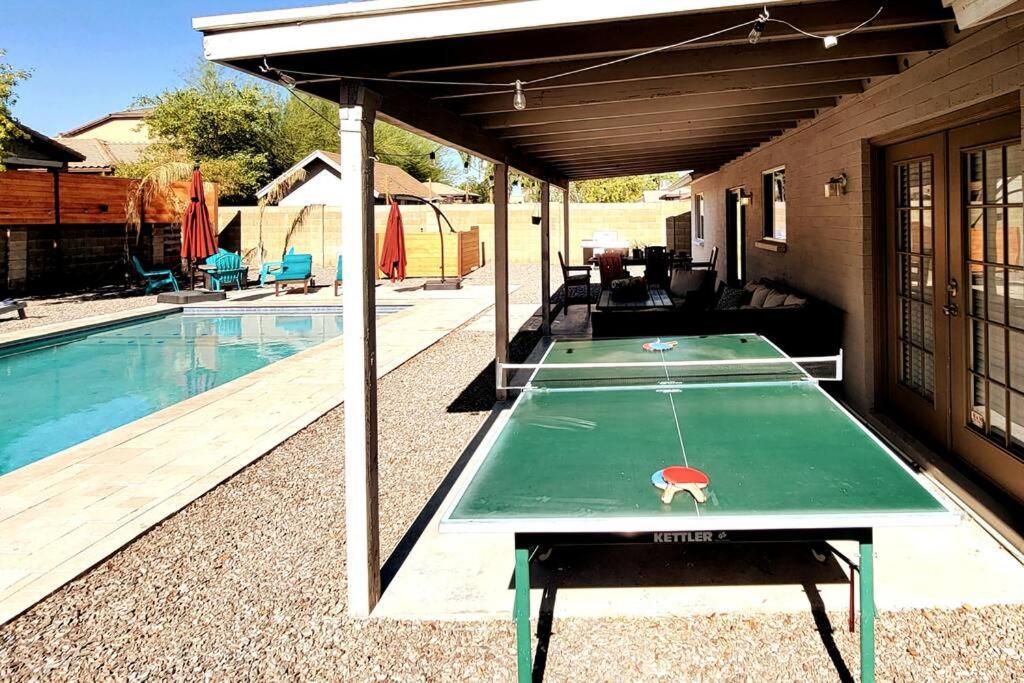Mesa Oasis Private Pool Spacious! 10+ Guests 7 Beds New, Great Location! Luaran gambar